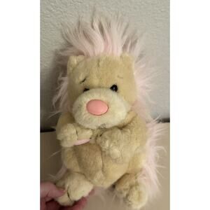 Russ Plush Hedgehog Pink 11" Stuffed Animal 2019 Fluffy lovey